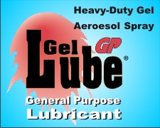 GelLube aerosol lubricant